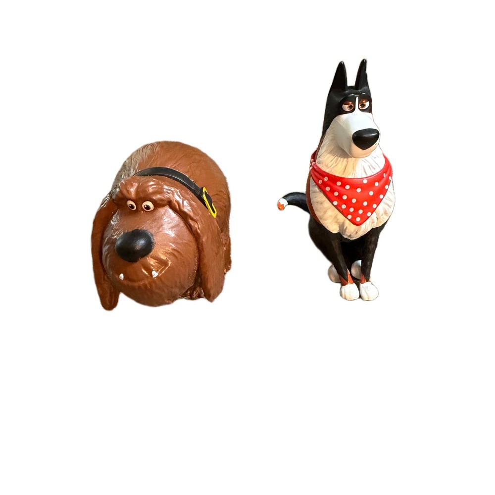 Secret Life of Pets 2 Duke and Rooster Action Figure Toy Set Illumination Kids